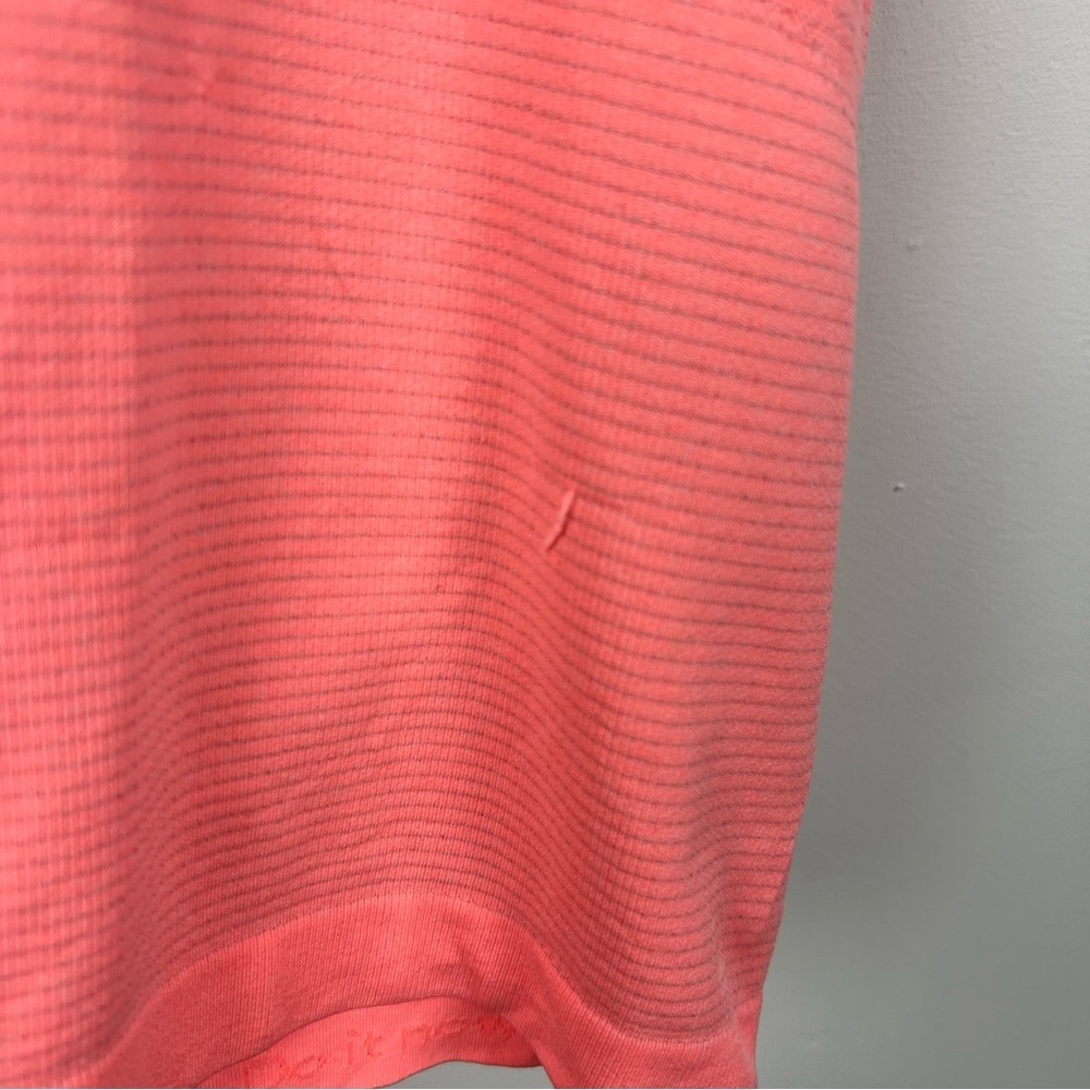 Lululemon Swiftly Tech Short Sleeve Coral Athletic Top - Picture 6 of 7